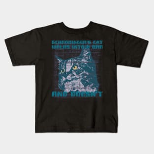 Schrodinger's Cat Science Math Kids T-Shirt